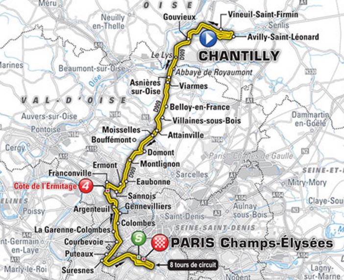 TDF2016 stage21 map