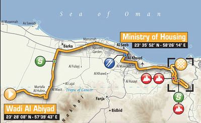 Tou of oman stage4 map