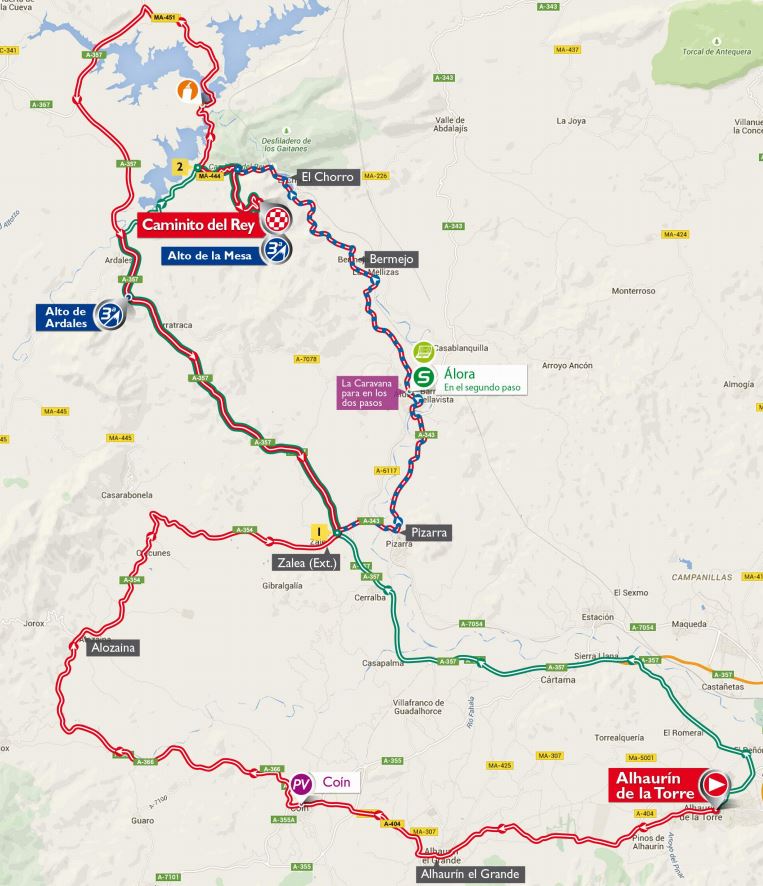 Vuelta15  st2 map