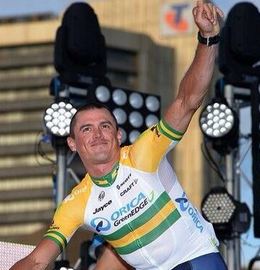 Simon Gerrans in National Champions Jersey