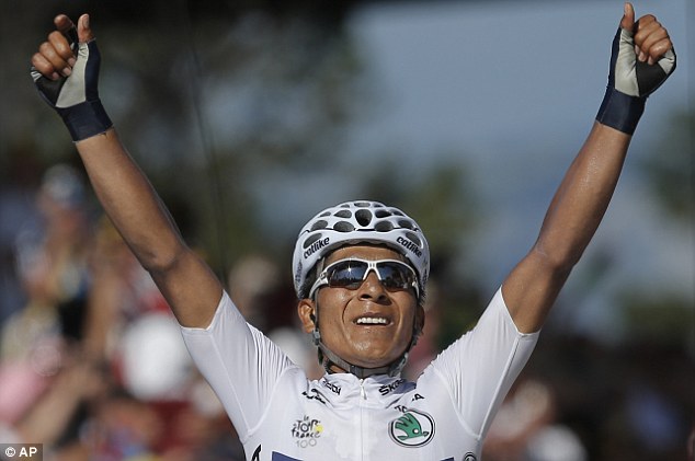 Nairo Quintana wins stage 20