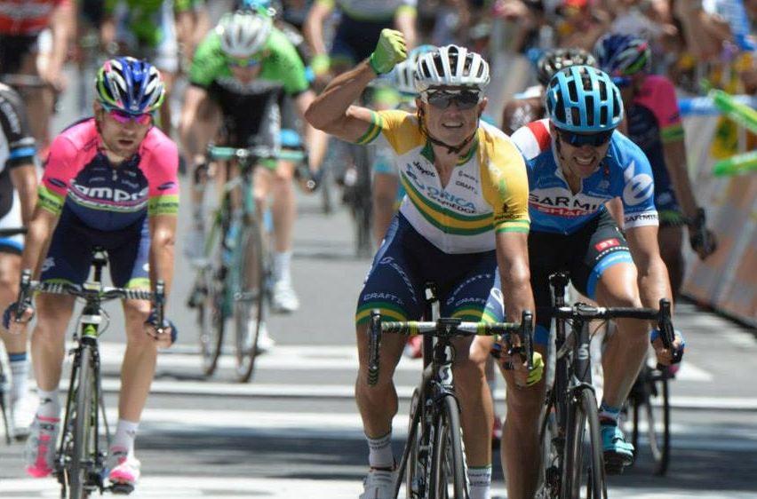 simon gerrans wins stage1 TDU