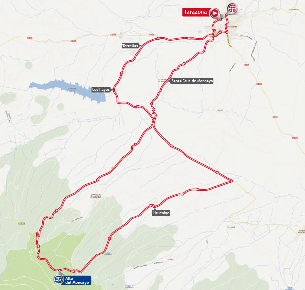 vuelta stage 11 map